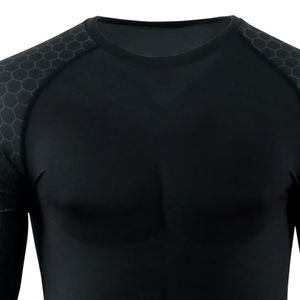 Nouveau design 2026 – Rashguard léger pour hommes, fabrication en usine, impression de logo personnalisée, faible MOQ, vêtements de sport respirants pour garçons - Product Image 4
