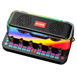 Hot Sản Phẩm Điện Tử Âm Thanh Stereo Tốt Đầy Màu Sắc Đèn Kết Nối Không Dây Giá Trị Cao Live Streaming Karaoke Bluetooth Nói - Product Image 1