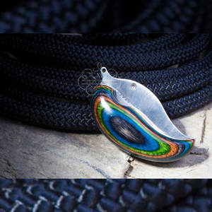 Cuchillo de Caza ULU al por Mayor con Mango de Madera de Color, para Supervivencia y Defensa Personal al Aire Libre, Cuchillo Pequeño y Duradero para la Naturaleza - Product Image 5