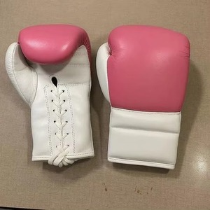 Gants de boxe en cuir de vachette cousus à la main, toutes tailles, logo personnalisé, prix de gros d'usine - Product Image 6