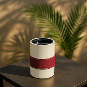 Quemador Bakhoor de madera hecho a mano de alta calidad con soporte de incienso de estilo árabe clásico de cuero Ideal para regalos de Ramadán Night Eid - Product Image 2