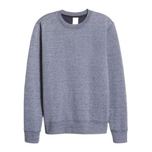 Sweat-shirt 100% coton gaufré personnalisé pour hommes, sweat-shirt à manches courtes côtelé et col rond, sweat à capuche d'hiver surdimensionné de promotion simple et solide - Product Image 3