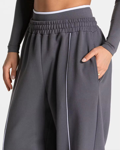 Women Sweatpants Plus Size Women Joggers Track <b>Pants</b> Elastic Waist Sport Casual Trousers Baggy Fitness Fleece Gym Clothing - Product Image 6