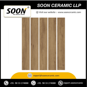 SOON CERAMIC LLP - Pisos de Vinilo con Diseño de Madera, Núcleo Rígido, Sistema de Bloqueo por Clic, Resistentes al Agua, para Uso en Interiores, Hogar y Oficina - Product Image 2