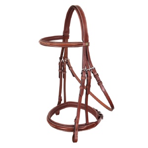 Bridon d'équitation en cuir et nylon de haute qualité, fabrication pakistanaise, vente en gros OEM pour chevaux - Product Image 5