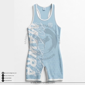Traje de Lucha Libre Personalizado Sublimado Premium para Hombre, Elástico, Transpirable, de Spandex, para MMA y Grappling, Ligero y Duradero - Product Image 3