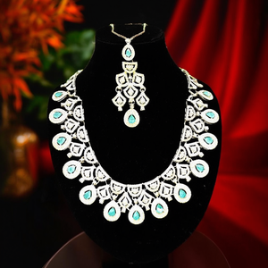 Ensemble de collier en diamants américains - Look royal 10575585MG Bijoux de mode pour femmes - Product Image 3