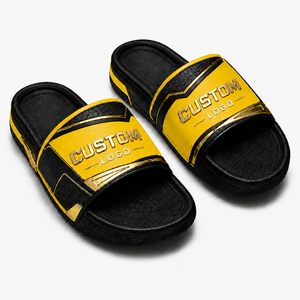 Sandalias Deportivas Personalizadas con Logotipo para Hombre, Color Sólido, Punta Abierta, Verano, EVA Antideslizante, Parte Superior de PU - Product Image 1