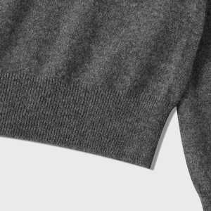 TOWNKANA Personnalisation haut de gamme Pull en cachemire 100% à col roulé, col rond, décontracté, tricoté pour l'hiver, pull ajusté pour femmes - Product Image 6