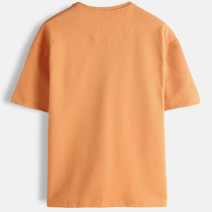 เสื้อยืดคอตตอนคุณภาพสูงสีเขียวมรกตทรงปกติ แขนสั้น พิมพ์ลายกราฟิกด้านหน้าแบบกำหนดเอง ระบายอากาศได้ดี สำหรับผู้ชาย รุ่น Up Felt Premium - Product Image 6