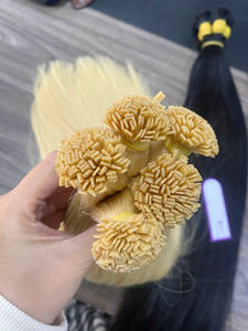 Pointe plate/ Mini pointe plate/ Cheveux vierges en vrac 100% humains vietnamiens non traités, meilleure qualité et best-seller, blonds, pointes pleines - Product Image 3