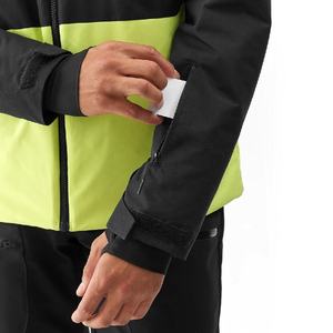 High Quality Men's Waterproof Windproof Thermal <b>Ski</b> Suit Neon Yellow Winter Outdoor Sports Snowboard Jacket and Pants Set - Product Image 4