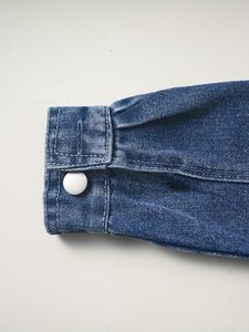 OEM Colorful Mens Denim Jean <b>Jacket</b> Trendy Fashion Ripped Denim Male Streetwear <b>Jackets</b> Cowboy Turn-down Collar Casual Autumn - Product Image 5