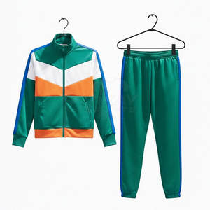 Ensemble de survêtement élégant pour femmes, deux pièces, avec fermeture éclair, matière respirante, pour l'entraînement, la course à pied et les tenues décontractées - Product Image 4