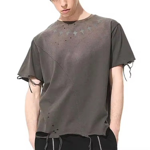 High Quality <b>Plain</b> <b>White</b> 230gsm Cotton T Shirt Custom Print Unisex Men <b>Tee</b> Bulk Wholesale Supplier - Product Image 6