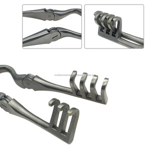 เครื่องมือผ่าตัดแบบยึดติดด้วยตัวเอง Weitlaner Retractor ทำจากเหล็กกล้าไร้สนิมสำหรับศัลยกรรมกระดูกและข้อ สัตวแพทย์ และการผ่าตัดทั่วไป - Product Image 5
