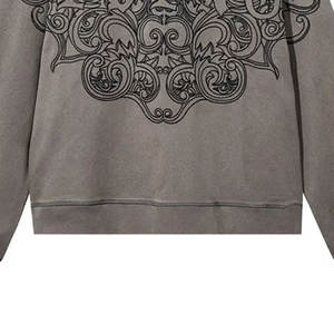 High Quality Customized <b>Men</b> DTG DTF Sublimation Rhinestone Hoodies Casual Streetwear <b>Pullover</b> Sweatshirt Fashion Outdoor Wear - Product Image 4