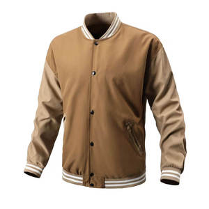 Chaqueta Varsity para Hombre Proventureindustry 2026, Nueva, de Poliéster/Algodón, Transpirable, con Logotipo Tejido en la Parte Delantera, Informal, Gruesa, de Invierno - Product Image 1