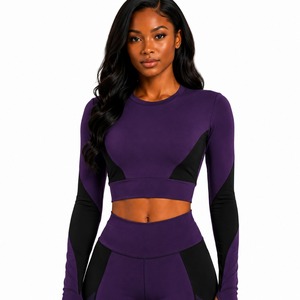Best Seller Women's Seamless Gym Clothing Yoga Set Breathable Workout Sports Bra High Waist Leggings OEM Activewear Factory - Product Image 4
