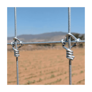 Grillage de clôture agricole en fil d'acier galvanisé à nœuds fixes haute résistance pour le bétail et les animaux de la prairie - Product Image 1