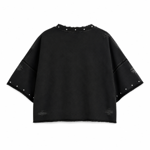 Camisetas personalizadas para hombre, 100% algodón grueso, impresión DTG, camisetas con estampado completo, camiseta corta y holgada para hombre - Product Image 2