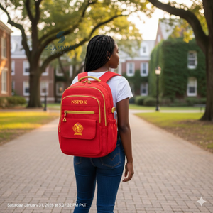 Mochila NSPDK Sorority, elegante mochila de Cordura duradera, mochila de gran capacidad, mochila informal de viaje para mujer - Product Image 4