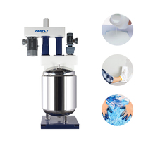 Agitateur à double arbre concentrique FDT 1000 à cisaillement élevé avec aspiration et moteur pour peintures/encres/produits chimiques de 1000 L, antidéflagrant