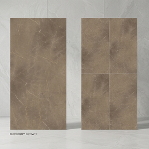 Surface polie Offre à faible coût pour les projets de décoration de bâtiment Aspect pierre naturelle 48x96in Patagonia Carreaux de dalle de porcelaine polie - Product Image 4