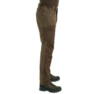 Pantalon de chasse en tissu brun renforcé, imperméable, léger, à séchage rapide, pour le froid, pour l'extérieur - Product Image 1
