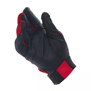 High Quality Leather Baseball Batting Gloves Sublimation Design Knuckle Protection Padded <b>Hook</b> Loop Closure Durable Eco-Friendly - Product Image 4