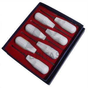 เครื่องมือถอนฟันแบบหมุนได้ 360 องศา A-1 VERITAS รุ่นแมนนวล สำหรับศัลยกรรมช่องปาก ผลิตจากสแตนเลสสตีล ใช้ซ้ำได้ - Product Image 5