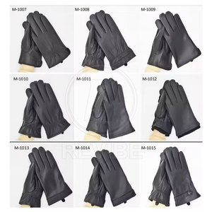 High Quality Breathable <b>Touch</b> <b>Screen</b> Leather <b>Gloves</b> with Fur Lining Winter Warm Daily Use Eco-Friendly <b>Gloves</b> - Product Image 5