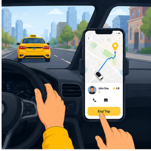 Desarrollo de Aplicaciones Móviles de Primera Categoría para Reserva de Taxis, Gestión Inteligente de Viajes y Experiencia de Usuario Fluida - Product Image 3