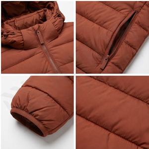 Vente en gros de vestes d'hiver à bulles de haute qualité avec logo personnalisé nouveau style manteau bouffant avec poches imprimées en duvet et en tissu - Product Image 4