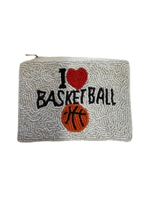 Choix fantaisie perlé broderie artisanat basket-ball maman petit sac portefeuille avec bel artisanat de haute qualité par Hiba Enterprises - Product Image 5