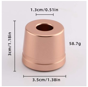 Soporte para Maquinilla de Afeitar Maclura, Base Metálica en 4 Colores para Maquinillas de Afeitar de Doble Hoja con Mango de Menos de 15 mm de Diámetro - Product Image 4