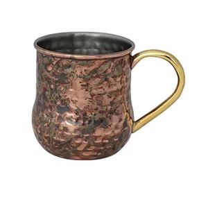 Vasos de Cobre Puro 100% Sin Recubrimiento para Bebidas Frías o Cócteles, Vasos Resistentes para Servir - Product Image 2