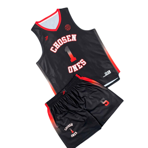 Zijpaneel Jeugd Basketbal Tenue Volwassene Contrast Kleur Ademend Aangepast Team Logo Nummer OEM Privé Label Lage MOQ Groothandel - Product Image 1