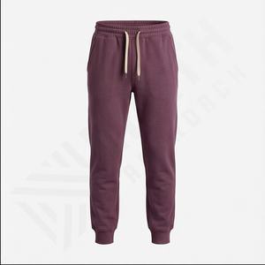 Waffle Fabric Streetwear Pant Heavyweight Sweat Pants Pantalones de chándal de pierna ancha Pierna abierta Hombres Baggy Fit Pantalones Jogger Pantalones para hombres - Product Image 2