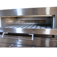 Four à pâtisserie électrique professionnel Atlas Star à double niveau, protection contre la surchauffe, contrôle numérique - Acier inoxydable de qualité commerciale 1