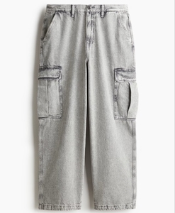 Pantalones Largos de Mezclilla Holgados para Hombre, de Alta Calidad, Transpirables, de Algodón, Casuales, Estilo Urbano, Personalizados - Product Image 3