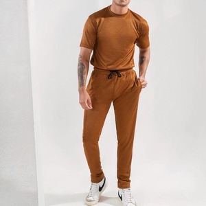 2026 New Designer Men Summer <b>Tracksuit</b> 100% Cotton Breathable Lightweight High Quality Top Seller Wholesale Rate - Product Image 4