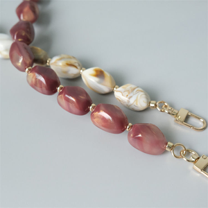 35CM Acrylic Short Bead Chain <b>Replacement</b> <b>Strap</b> for Handbag Clutch <b>Bag</b> - Product Image 2