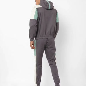 Conjunto de Chándal Cortavientos para Hombre con Diseño de Logotipo Personalizado de Alta Calidad, Traje Deportivo Impermeable con Cremallera para la Temporada de Invierno - Product Image 3