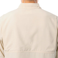 Camisa Ligera para Hombre, con Botones, de Secado Rápido, 100% Poliéster, Resistente al Viento, Transpirable, con Protección UV, Logotipo Personalizado, Estampado de Pesca