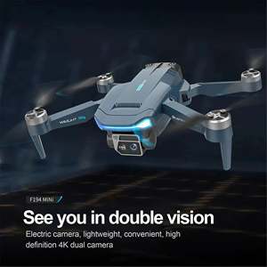 F194 Beginner <b>Drone</b> with <b>4K</b> UHD <b>Camera</b> GPS 35min Flight Time Mini Brushless Folding Remote Control for Aerial Photography - Product Image 2
