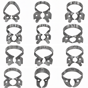 ชุดคลิปหนีบยางสำหรับงานทันตกรรม 40 ชิ้น ผลิตจากเหล็กกล้าไร้สนิมเกรดเยอรมัน ชุดอุปกรณ์ทันตกรรมคละแบบ - Product Image 3