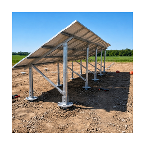 Vente en gros de pieux de fondation galvanisés à chaud pour maisons en bois et fondations de construction - Product Image 1