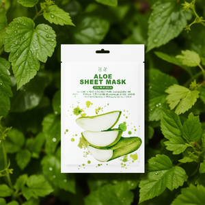 Masque en gelée pour le visage, nourrissant et régulateur de sébum, parfum concombre, panthénol, ginseng - Product Image 2