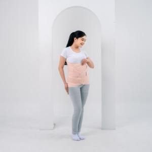 Ceinture de récupération post-partum 3-en-1 de qualité supérieure pour améliorer progressivement la posture avec enveloppe corset pour l'abdomen - Product Image 4